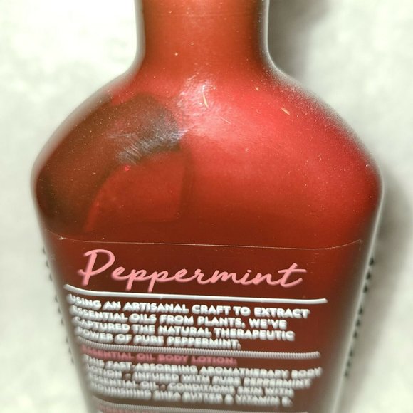 Bath And Body Works Peppermint Essential Oil Aromatherapy Body Lotion 6.5 Fl Oz - Picture 3 of 5